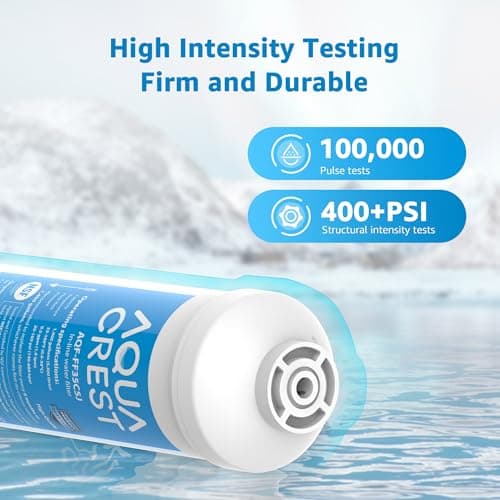 AQUACREST Filtre Frigo Remplacement pour Filtre Frigo Samsung® DA29-10105J HAFEX/EXP, DA2010CB DA99-02131B, LG® 5231JA2010B (2)