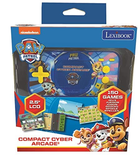 PAT' PATROUILLE Console de jeux portable enfant Compact Cyber Arcade LEXIBOOK - 150 jeux