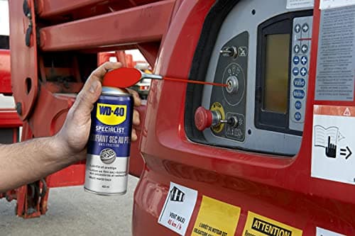 WD-40 Specialist • Lubrifiant Sec Au PTFE • Spray Double Position • Anti Friction • Lubrifie en laissant un film sec • Compatible tous métaux, plastique et verre • 400 ML • Lot de 2 , blanc
