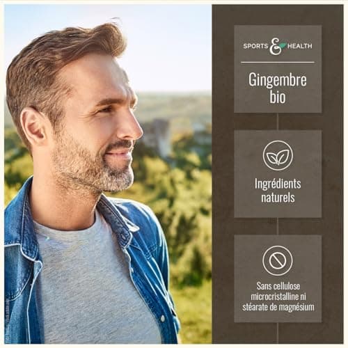 Gingembre gelule - BIO - 300 gélules pleines de gingembre bio - 600 mg par jour - Vegan - Sans additifs - Gélules de gingembre fortement concentrées
