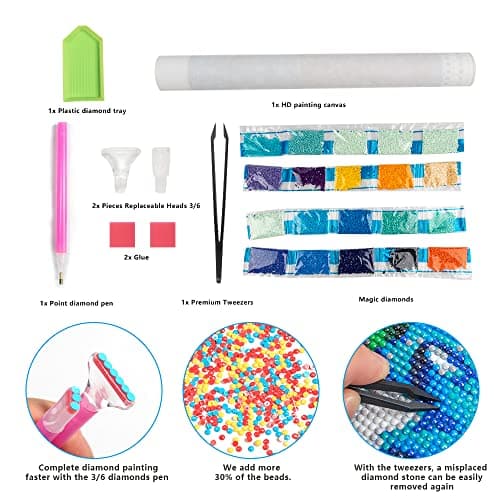 DCIDBEI Diamond Painting Attrape Reve Lot de 4 30x40 cm Peinture par Numéros Attrape Rêves Broderie Diamant Attrape Reves Enfants et Filles Point de croix Mosaïque Diamant Perle Attrape-rêve Adulte
