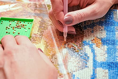 Personnalisé puzzle 5D Diamant Peinture Diamant Kit, Personnalisé DIY 5D Diamonds Painting,Diamond Painting Arts Craft pour Le Décor de Mur à la Maison Painting Diamond Complet kit 30 x 40 cm