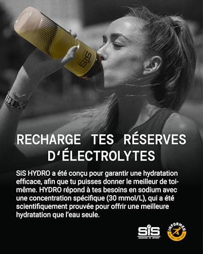 Science in Sport Hydro Tablettes 20 pièces Fraise-Lime - Tablettes d'Électrolytes, Vegan & sans gluten, Avec minéraux et vitamines pour un équilibre électrolytique et hydrique