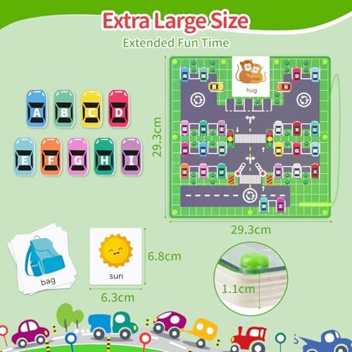 Jeu Labyrinthe Magnetique Enfants Montessori pour Enfants de 3 à 4 Ans, Jouet en Bois, Reconnaître Les Lettres Jeu de Comptage et Tri Cadeau 3 4 5 6 Ans, Cadeau Jeux Enfant 3 Ans Jeu Educatif
