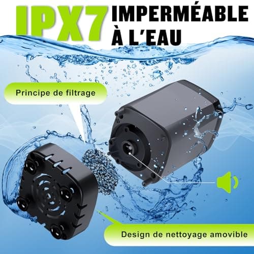 Spopal Camping Douche Portable, [Imperméable] Kit Douche de Camping,Pompe de Douche Électrique Rechargeable,6000mAh, avec Afficheur Intelligent et Pomme de Douche 4 Modes pour Extérieure,Camping