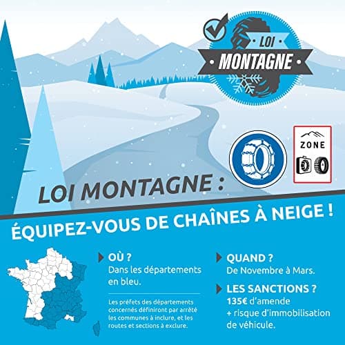 XL Perform Tools 450455 Chaussettes à Neige Textiles TX5