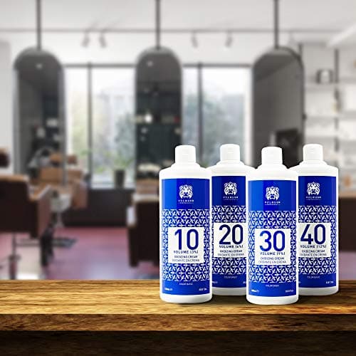 Valquer Professional Crème Stabilisée Oxygénée, 30 Volumes (9%). Coloration permanente des cheveux. Usage professionnel de la coiffure. Formulation végétalienne - 1000 ml