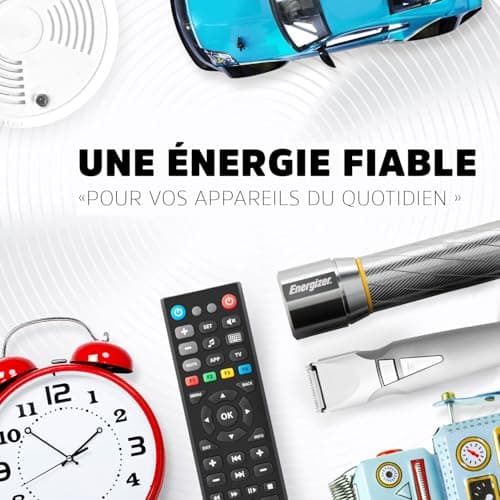 Energizer Advanced - Piles AAA (Lot de 12) Alcaline 1,5V - Haute Performance - Télécommandes, Jouets et Électroniques - Made in EU - Emballage 0% Plastique - Conservation 10 Ans [Exclusivité Amazon]