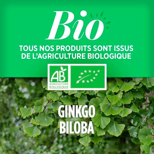 Ginkgo Biloba Bio 300 mg - Comprimés (200 unité (Lot de 1))