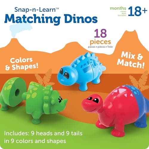 Learning Resources Dinosaures Snap-n-Learn .