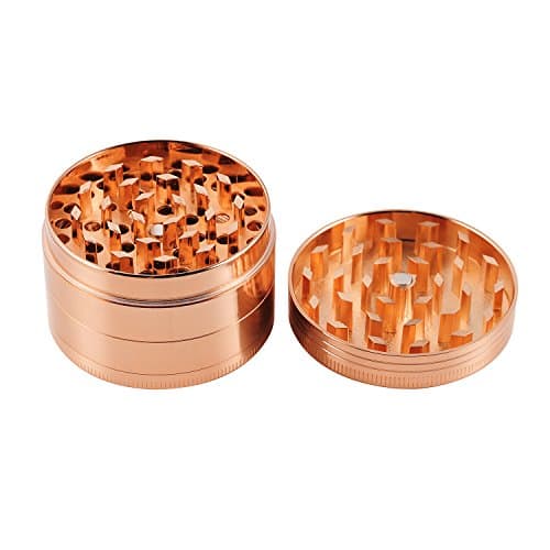 LIHAO 2”(5cm) Grinder en Zinc Alliage en 4 pièces - Or rose