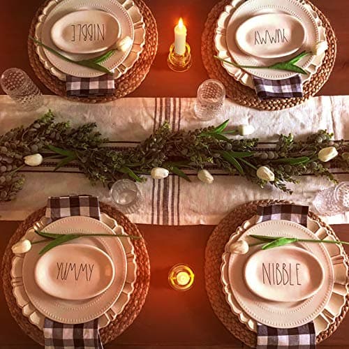 PChero Chandelier Bougeoir en Verre Decoratif Bougeoirs pour Bougies Coniques Decoration Noel Mariage Table Maison Chambre Salon – Lot de 12