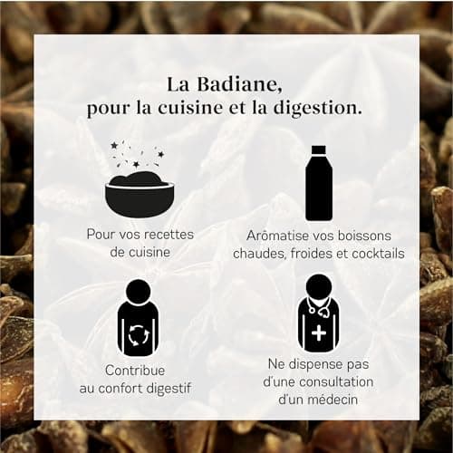 MY ORGANIC INFUSION - Badiane Bio (Anis Étoilé) En Fruits Entiers - Pour Tisanes Et Infusions - Pour Recettes Maisons - Sélection De Premier Choix - Illicium Verum - 50g