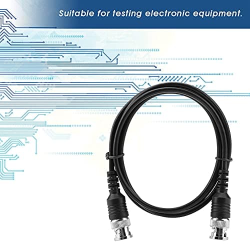 Câble coaxial BNC à BNC Crocodile Chip Multimeter Test Hook Set Test Lead Kit Sondes d'oscilloscope BNC à pinces crocodiles pour la formation d'électricien