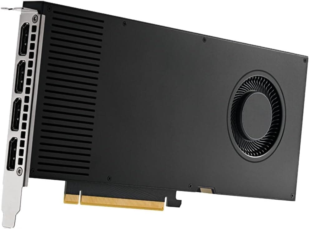 PNY VCNRTXA4000-SB Carte Graphique NVIDIA RTX A4000 16 Go GDDR6 Noir