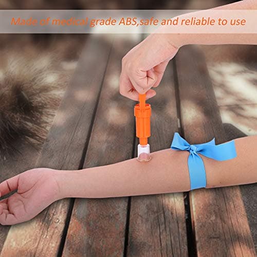 Aspivenin Serpent,Extractor De Veneno,Extracteur Pompe d'urgence Premiers Secourisme Kit De Securite d'urgence Serpent Morsure en Plein Air Cam Survie Outil Sos Snake Bee Bite Pump Aspiration Kit