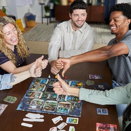 Hasbro Gaming Cluedo Conspiration, Jeu de Mystère, Jeux de Société pour Ados et Adultes, 4 à 10 Joueurs, Jeu d'Enquête et d'Énigme Multijoueur avec Rôles Secrets, Cadeau de Noël