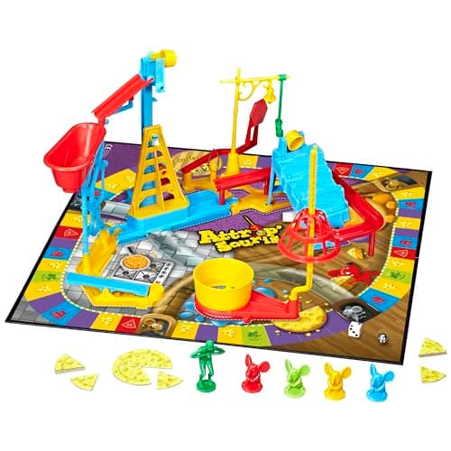 Attrap'souris, Jeu de Plateau pour Enfants dès 6 Ans, Installation Plus Facile Que dans Les Versions précédentes
