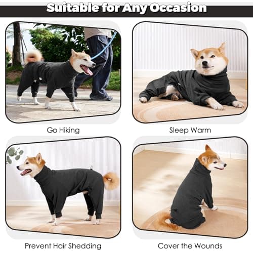 Dotoner Manteau pour Chien à Quatre Pattes Vestes pour Chien Polaire Coupe-Vent Pull Vêtements Chien Manteaux d'hiver pour Chiens de Petite,Taille pour l'intérieur et l'extérieur