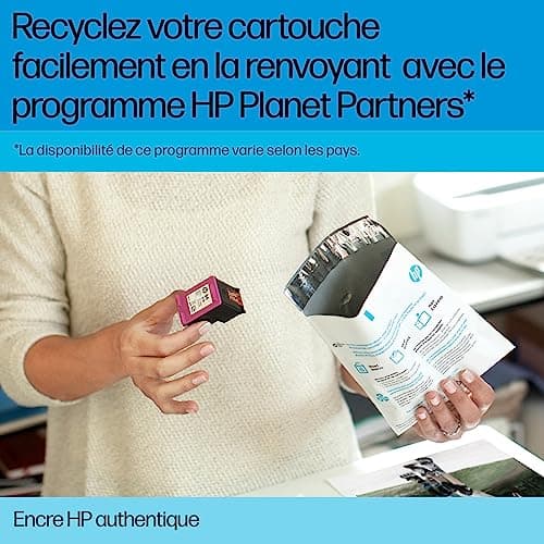 HP 303 Pack de 2 Cartouches d'Encre, Noire et Trois Couleurs, Authentiques (3YM92AE)