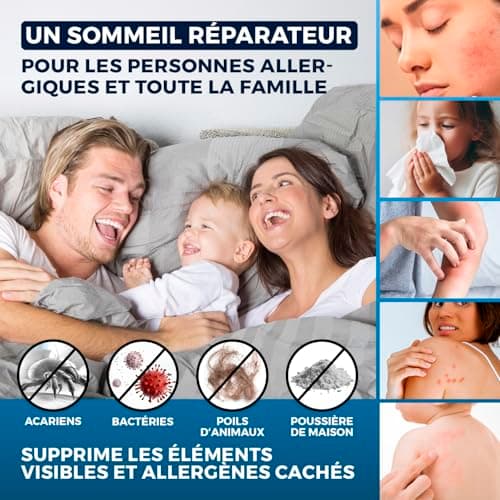 CLEANmaxx aspirateur à acariens avec lumière UV-C stérilisante | Aspirateur à Matelas avec Filtre HEPA, détruit 99,9% de Tous Les acariens | Nettoie et désinfecte en Une Seule étape