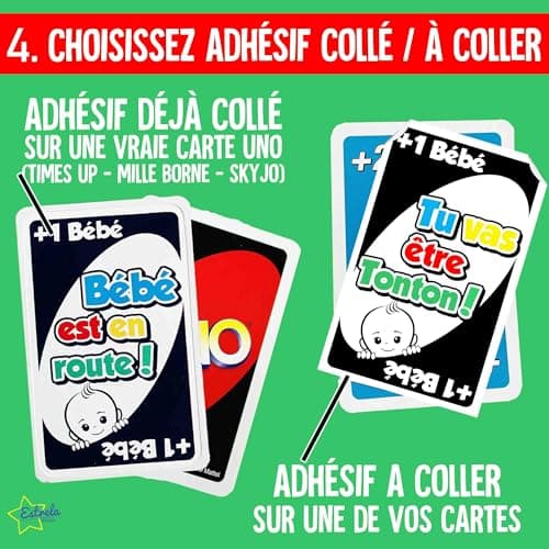 Annonce (Carte Uno personnalisée Annonce Grossesse)