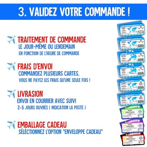 CARTE CADEAU VOYAGE (CARTE VOYAGE (Carte embarquement personnalisée))