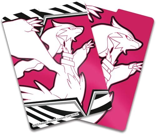 Pokémon: Coffret Dresseur d’élite Écarlate et Violet – Flamme Blanche – Reshiram (1 Carte Promo Entièrement Illustrée de Boréas, 9 Boosters et des Accessoires de Jeu Premium)