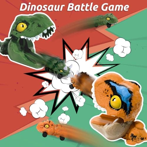 KADAYAYA Ensemble de Jouet de Dinosaures pour Les Garçons De 2-6 Ans, Figurine de Dinosaure Jouets de Voiture pour Enfants 3 à 5 Ans, Dino Jouet Cadeau Garçons et Filles 3 4 5 6 Ans