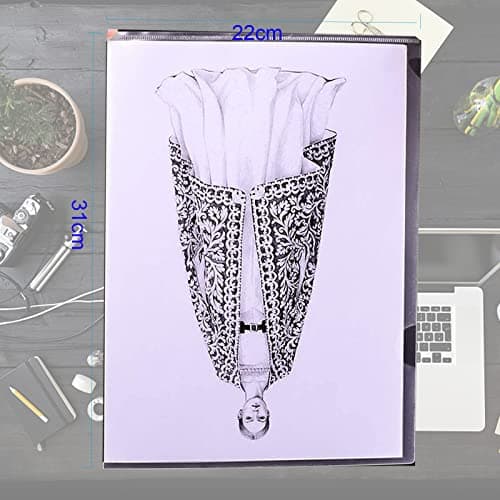 50 Pcs Chemises Plastique, Transparente Pochettes Chemise Coin A4 Pour le Stockage du Papier Couleurs Vives, Pochette Porte Document A4 Dossier Pochette pour Bureau École Documents Classification