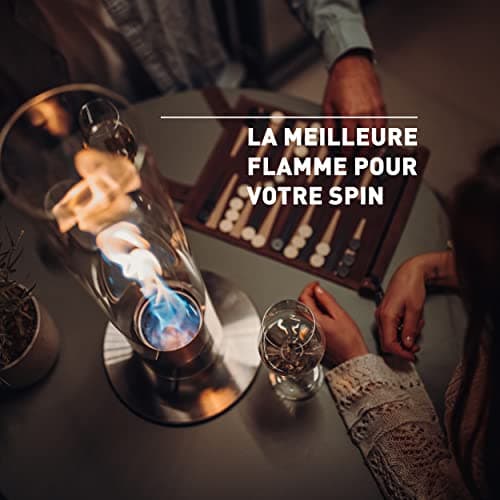 höfats - Bioéthanol Gel Organique, Gel Combustible - 6X Bouteilles à 1000 ML - Accessoire pour recharger Spin 90/120 feu de Table, sans Odeur ni fumée