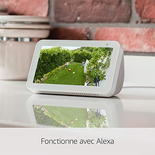 Ring Caméra extérieure sans fil (Stick Up Cam)| Caméra de surveillance wifi HD sur batterie, audio bidirectionnel, détection de mouvements, fonctionne avec Alexa | Essai Ring Home gratuit 30 j.