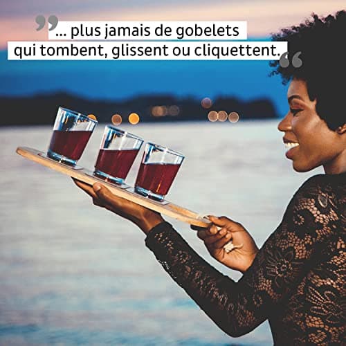 silwy® Gobelets magnétiques antidérapants et incassables de couleur The Classic, deux nano gel pads métalliques inclus (set de 2)