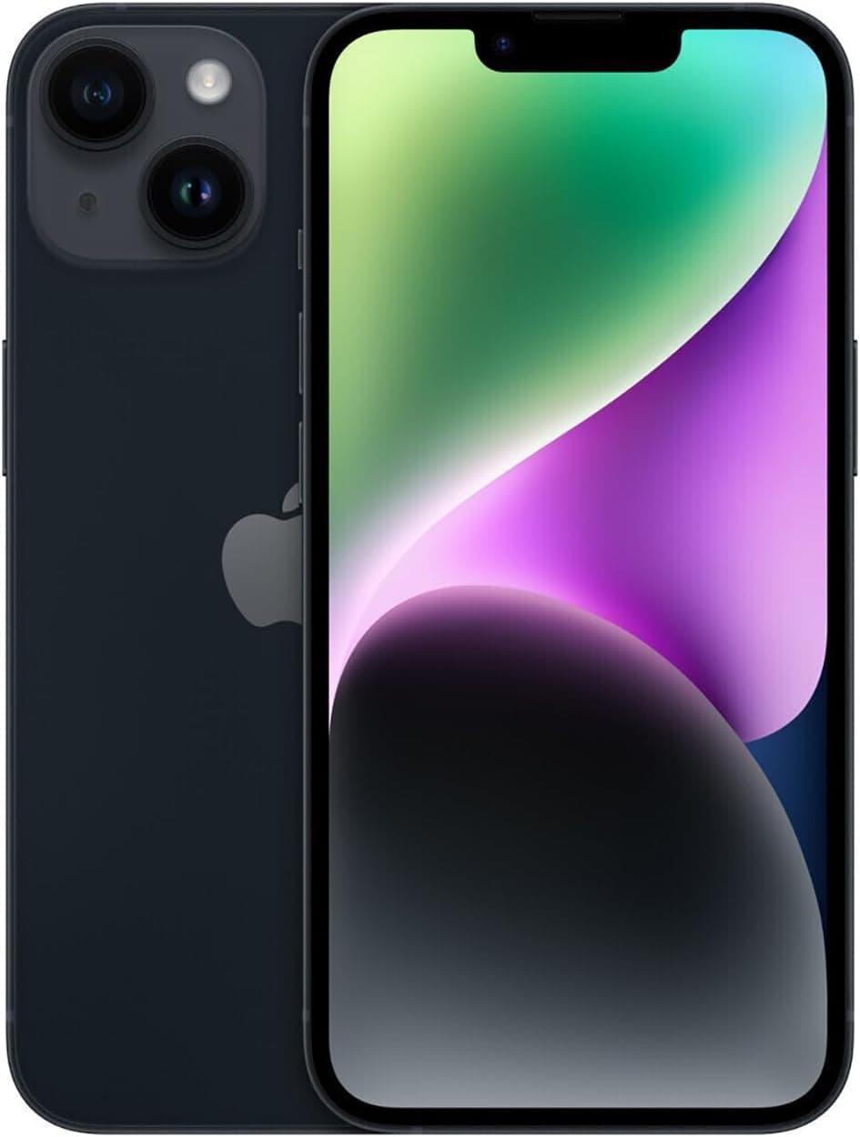 Apple iPhone 14, 128 Go, Minuit (Reconditionné)