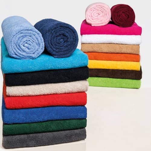Linge éponge personnalisé, 100% coton, 450g/m2, drap de bain avec prénom, cadeau personnalisé, cadeau prénom, cadeau naissance, cadeau anniversaire, cadeau noël personnalisé