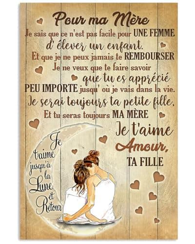 ACCZ Plaid Couverture Polaire Cadeau Anniversaire Maman,Cadeau pour Maman, Plaid Personnalisé Doux Polaire pour Offrir à sa Maman,Cadeaux de Fête des Mères et de Noël pour Maman
