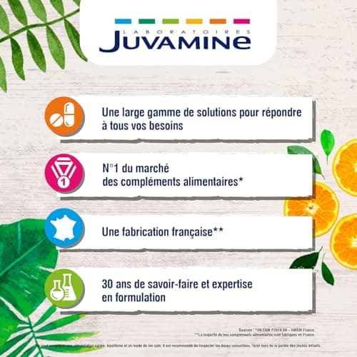 JUVAMINE - Levure de Bière - Beauté de la peau, des cheveux et des ongles - Vitalité - Vitamines B1, B2, B3, B5, B6, B8, B9 et B12 + Zinc - Programme de 5 mois - Fabriqué en France