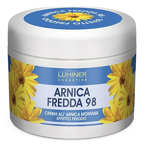Arnica pour chevaux usage humain 200ml Effet à froid, Crème à l'Arnica et à la griffe du diable pour le massage, Formule naturelle à action rapide fabriquée en Italie LUMINER
