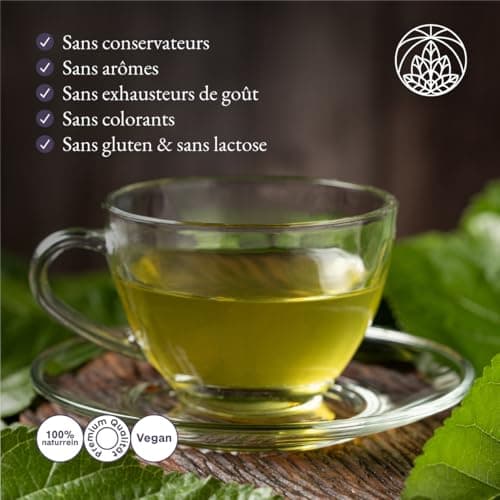 Tisane de feuilles de mûrier Monte Nativo (300 g) - 100% pur et naturel, sans additifs - Feuilles de mûrier comme tisane ou cadeau de thé - Tisane aromatique - Thé aux fruits - Thé Chaud ou Thé glacé