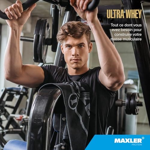 Maxler Ultra Whey Protein - Proteine Whey - Proteines musculation - Whey Isolate - Whey Protein Chocolat - 900g de proteine whey