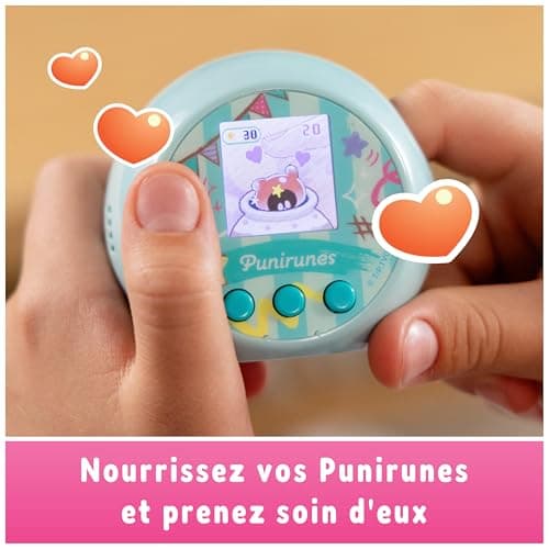 Punirunes - Animaux Interactifs - Jeu Pour Enfant Tactile avec Animaux Digitaux - 55 Animaux Interactifs À Collectionner - Jeu Enfant Boîtier Réaction Sonore - Jouet Enfant 5 Ans et +