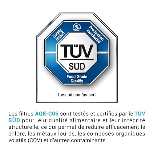 AQUACREST Filtre à Café de Remplacement pour Melitta®, Krups® F088, Nivona® Cartouche Filtrante, pour Nivona® CafeRomatica, Melitta® Barista,Bosch, AEG, Certifié TÜV SÜD (4)