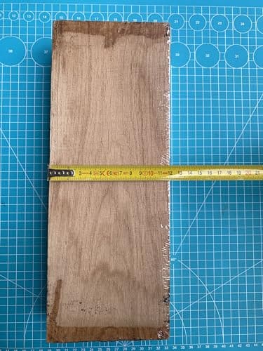 Morceaux de chêne brut, 30 × 120 × 310 mm deux pièces, un morceau de chêne dur pour les produits de bricolage, planche de chêne (1)