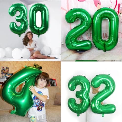 Ballon 20 ans anniversaire femme homme vert Décoration 20 ans homme anniversaire vert or Ballon Décoration anniversaire 20 ans femme Ballons anniversaire 20 ans homme femme anniversaire Déco or