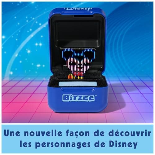 Bitzee Disney - Mon Animal Interactif Bitzee - Animal Digital 3D Que Vous Pouvez Vraiment Toucher - Boîtier Electronique 30 Compagnons Interactifs - Sons Réactions Et Jeux - Jeu pour Enfant 5 et +