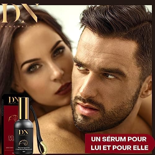 Bave d Escargot Visage pure, Serum Acide Hyaluronique pur 100% Bio, Creme Contour des yeux, Anti Rides Cerne pour Femme Homme, Hydratant Anti-Âge, Domonature 30ml