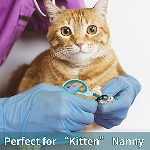 Coupe Griffes Chat Professionnels Facile d'utilisation Super Simple et Pratique à Utiliser,COUPE AVEC PRÉCISION, Très bon coupe griffes pour les chats,Simple à Utiliser pour un Novice