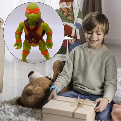 MEZHEN Figurines Turtle Anime Figurine Anime Figurines Enfants Jouet Cadeau Petit Cadeau Anniversaire Noël