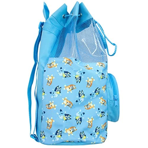 BlueY Sac de natation Kids Beach Pool Swim Sac à dos à cordon pour garçons ou filles