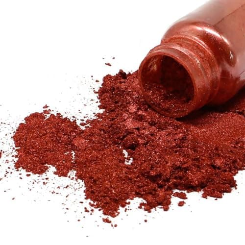 iSpchen Résine époxy couleur mica poudre résine époxy couleur pour savon couleur fabrication de bijoux vernis à ongles résine époxy fabrication de bougies bombes de bain slime rose clair